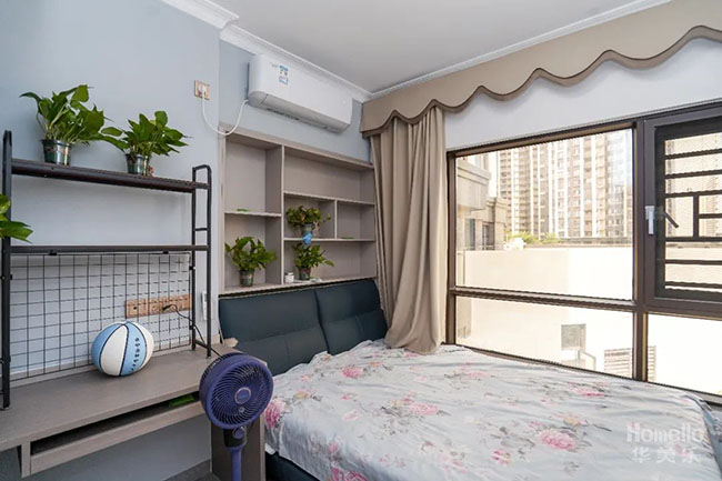 136㎡簡約四居，質(zhì)感拉滿橫廳布局，肉眼可見的舒適恬靜樂居